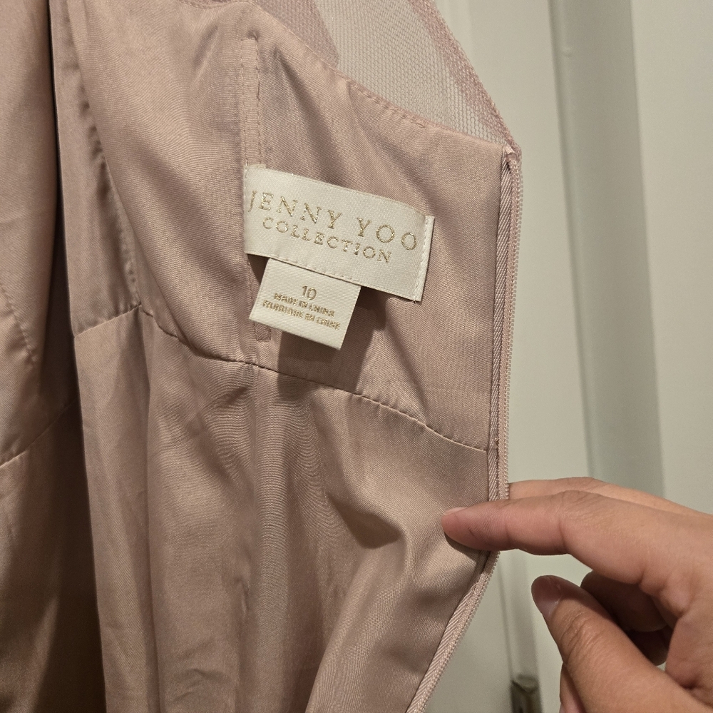 BLHDN Jenny Yoo Aeryn - Dusty Rose - Size 10 - Picture 9 of 10